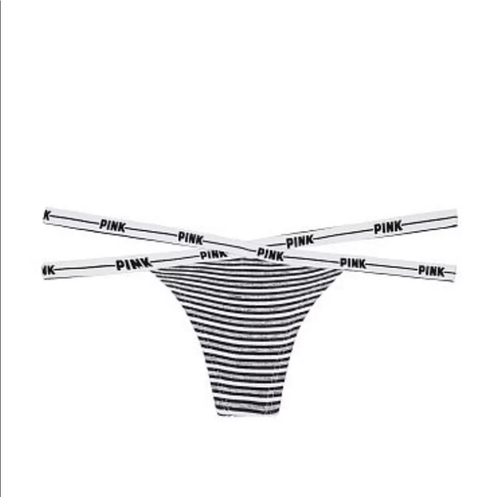 PINK Strappy Thong